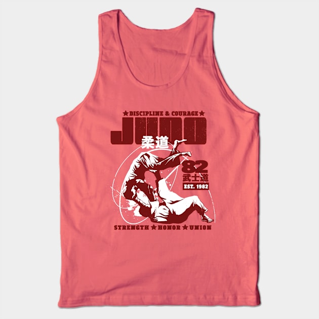 Judo Tank Top by Black Tee Inc